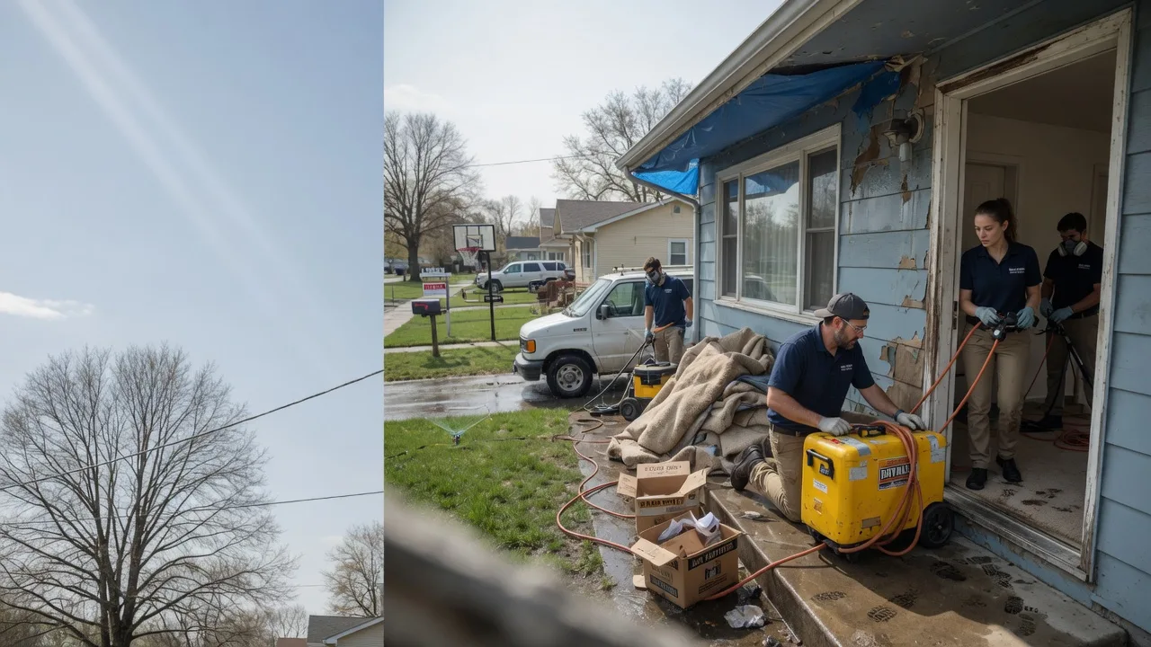 Basement Flood Cleanup in Leetonia, OH near me